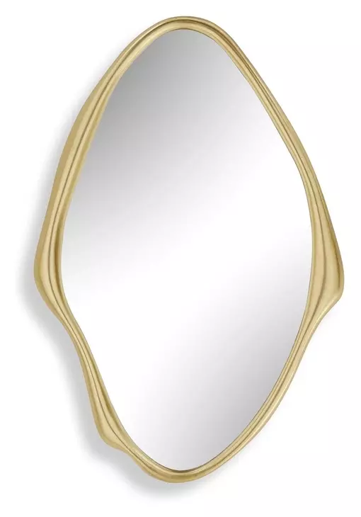 Somerset Antique Gold Free Form Wall Mirror