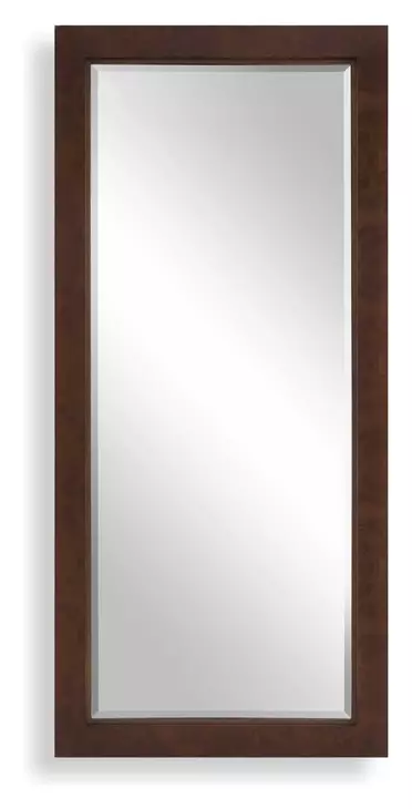 Durant Antique Dark Bronze Rectangular Tall Wall Mirror