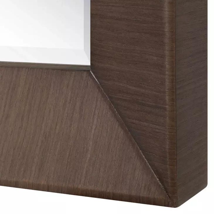 Langston Brown Rectangular Tall Floor Mirror