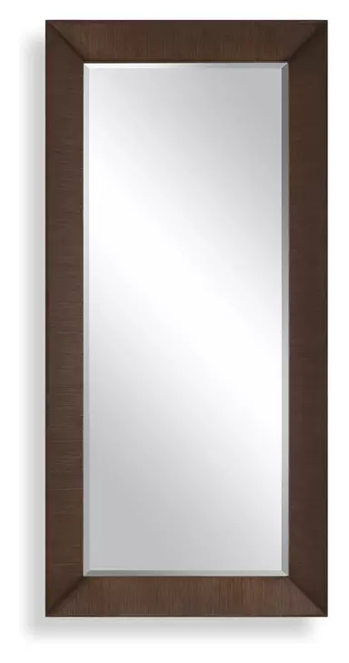 Langston Brown Rectangular Tall Floor Mirror