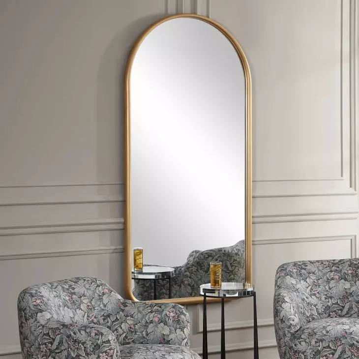 Oakley Marvell Gold Arch Wall Mirror