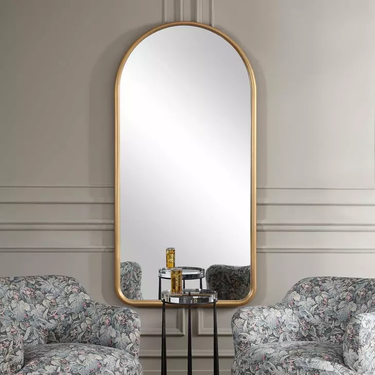 Oakley Marvell Gold Arch Wall Mirror