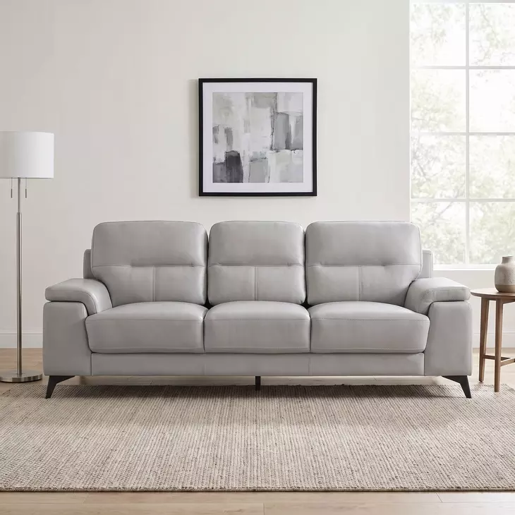 Mischa Silver Gray 89" Sofa