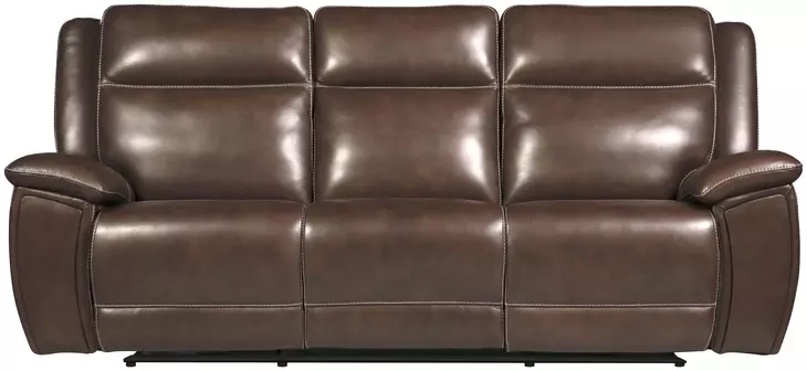 Jameson Hickory Zero Gravity 91" Power Reclining Sofa With Power Headrest