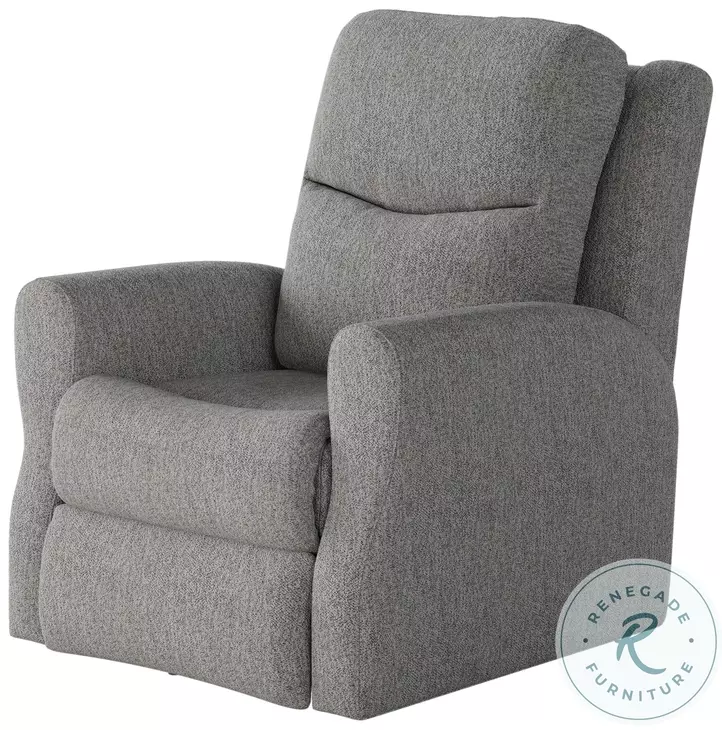 Fame Journey Silver Wall Hugger Power Headrest Recliner