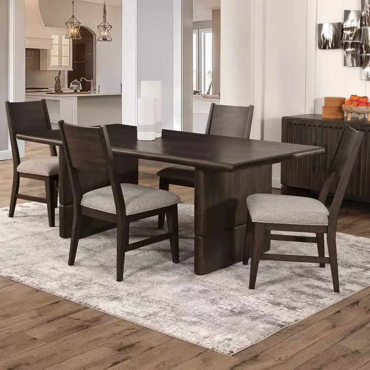 Norvell Brown Rectangular Dining Room Set