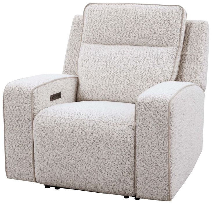 Lancaster Fluffy River Rock Zero Gravity Power Recliner
