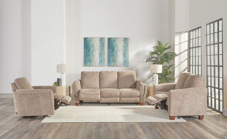 Morehead Biscotti Power Reclining Loveseat