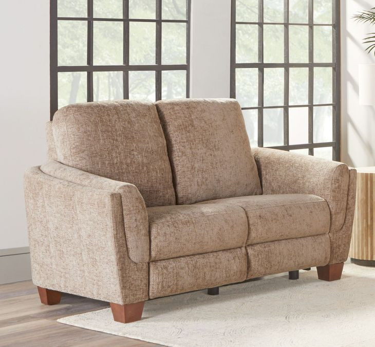 Morehead Biscotti Power Reclining Loveseat