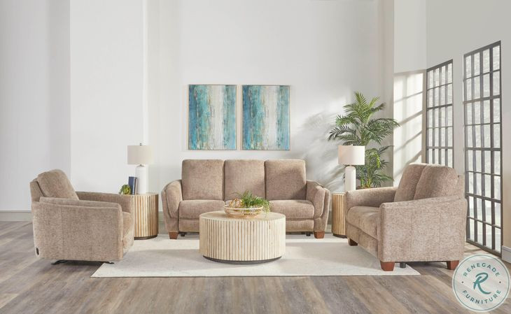 Merriden Biscotti Power Reclining Living Room Set