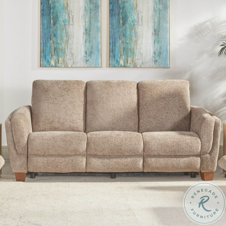 Merriden Biscotti Power Reclining Sofa