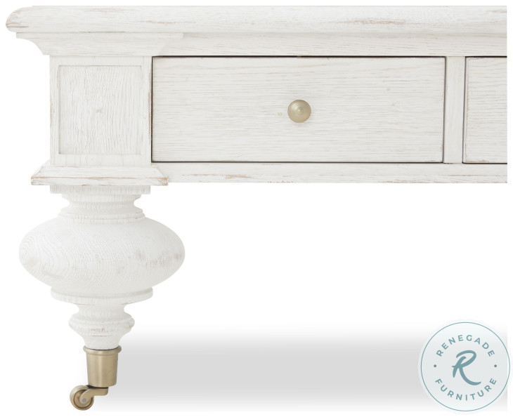 Grand Oak White Cocktail Table