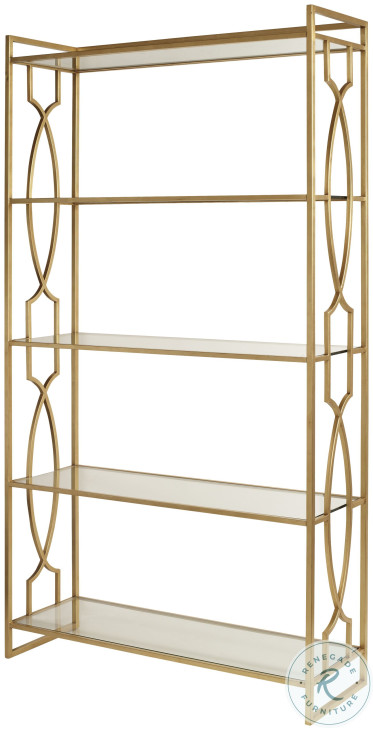 Tyler Gold Leaf Etagere