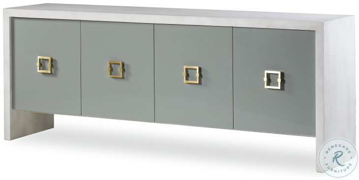 Liza Off White And Blue Grey Credenza