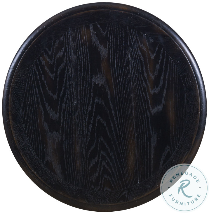 Grand Oak Dark Rustic Occasional Table Set