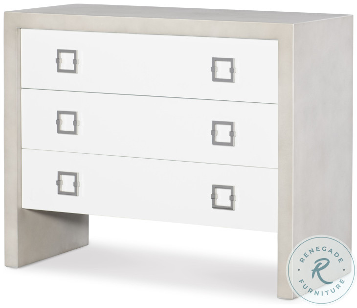 Liza Off White Drawer Chest