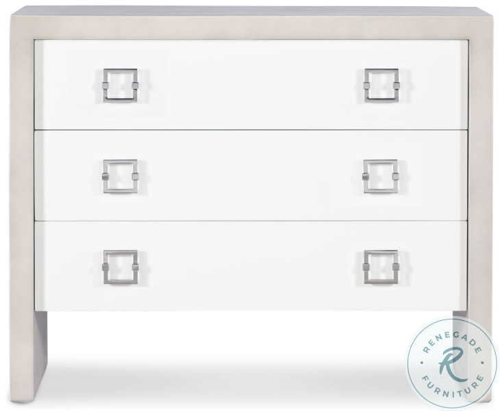 Liza Off White Drawer Chest