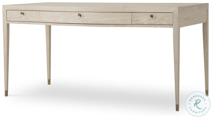 Lexie Natural Cerused Writing Desk