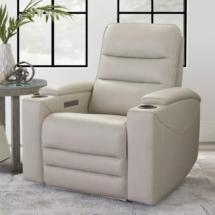 Nexus Stone Leather Zero Gravity Power Recliner