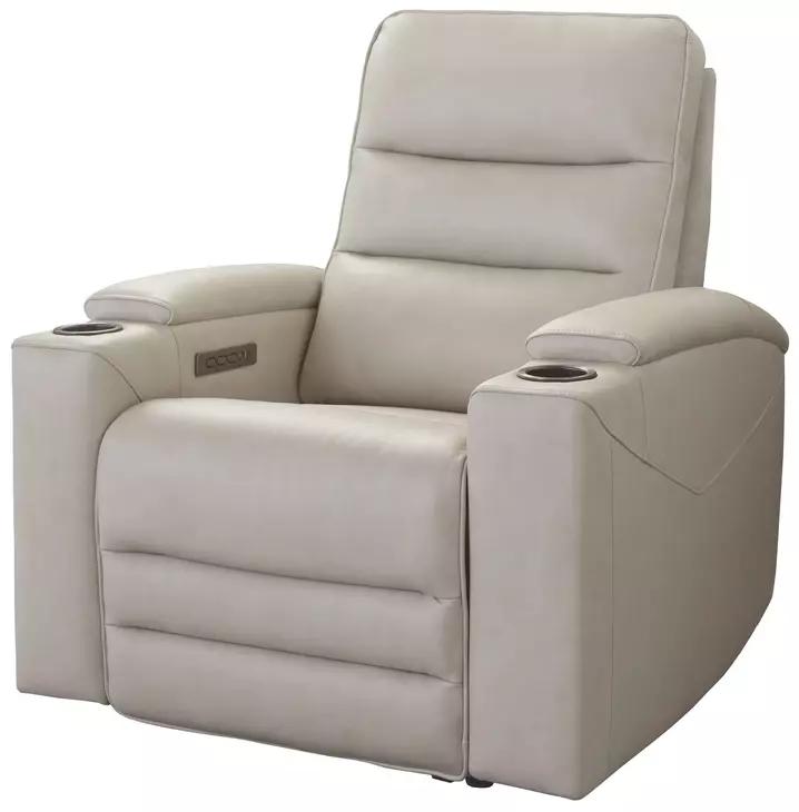 Nexus Stone Leather Zero Gravity Power Recliner