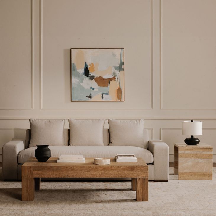 Thomas Gray Performance Fabric 98" Sofa