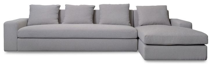 Thomas Gray Performance Fabric 2 Piece Modular RAF Sectional