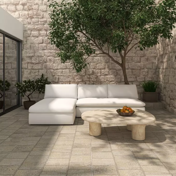 Miles White Outdoor 65" Chaise