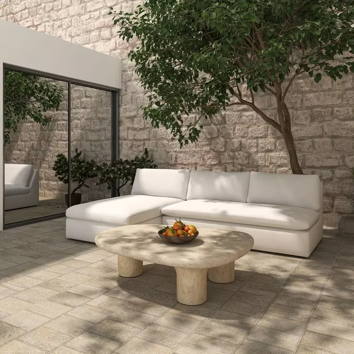 Miles White Outdoor 65" Chaise