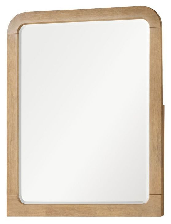 Modena Natural Rectangular Dresser Mirror