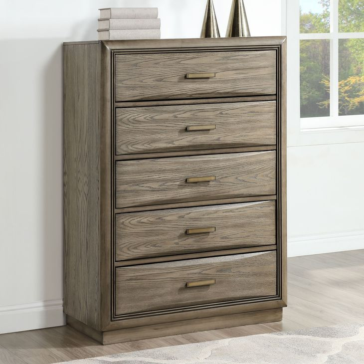 Sonoma Gray 5 Drawers Chest