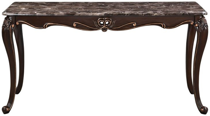 Constantine Cherry Rectangular Console Table