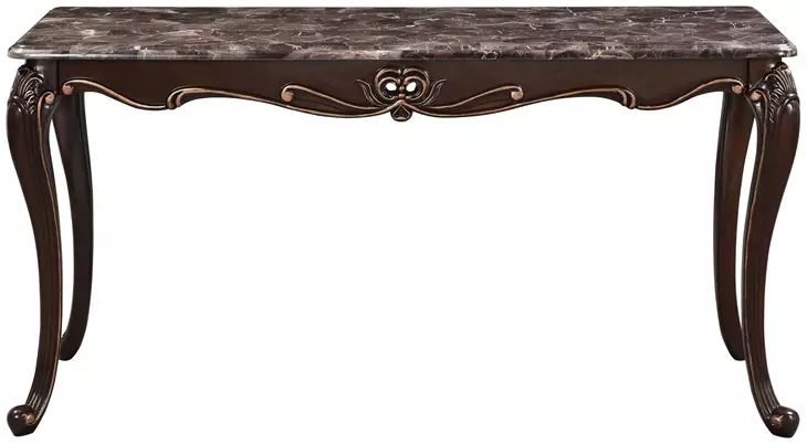 Constantine Cherry Rectangular Console Table