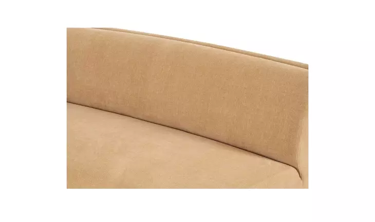 Naomi Golden Yellow Concave 81" Sofa