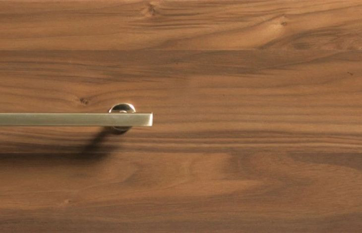 Monogram Walnut Flat Medium Stain 9 Drawer Dresser