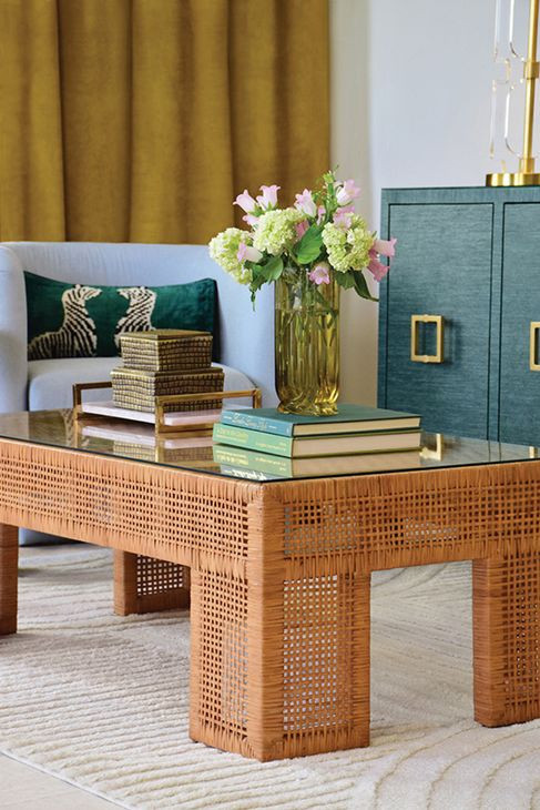 Worlds Away Montauk Coffee Table - Thumbnail 3