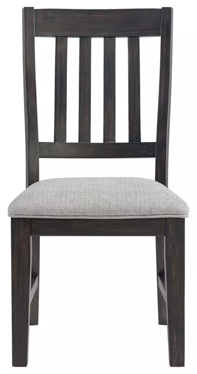 Johnshaven Light Gray Upholstered Dining Side Chair Set of 2