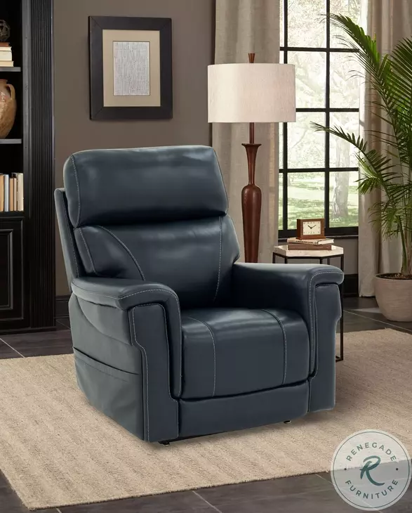Moorpark Sorrento Ocean Power Lift Recliner with Power Headrest And Lumbar