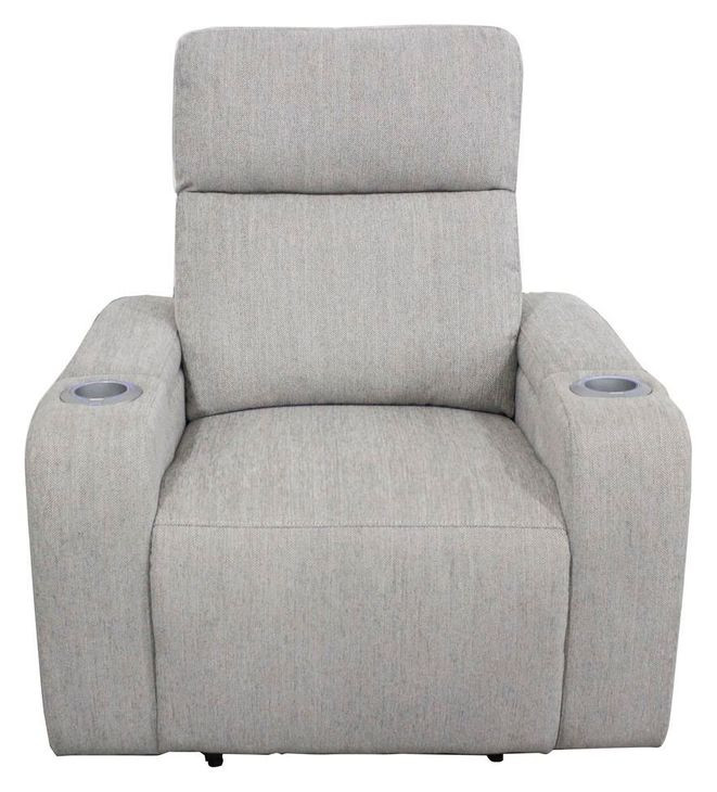 Orpheus Bisque Performance Fabric Power Recliner