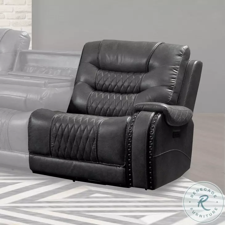 Rogue Stallion Modular 6 Piece Power Reclining Sectional