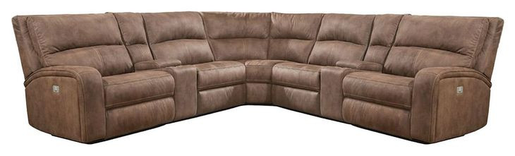 Polaris Kahlua 7 Piece Modular Power Reclining Sectional