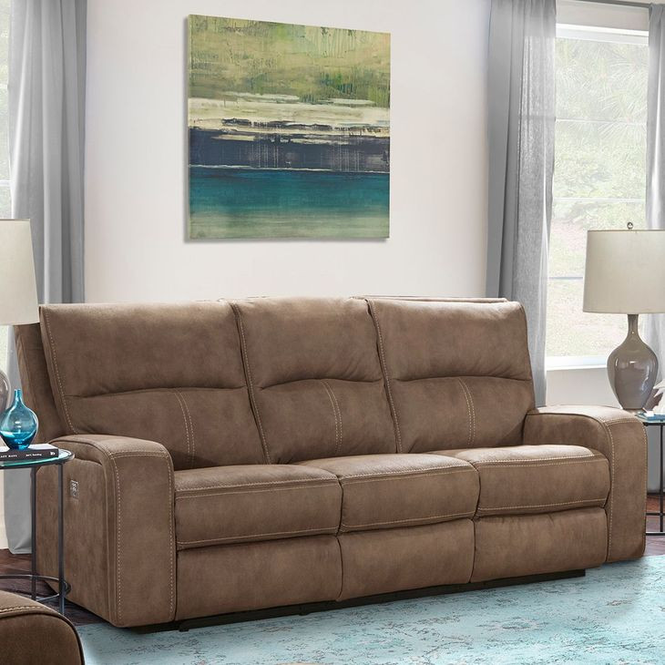 Polaris Kahlua Dual Performance Fabric Power Reclining Sofa