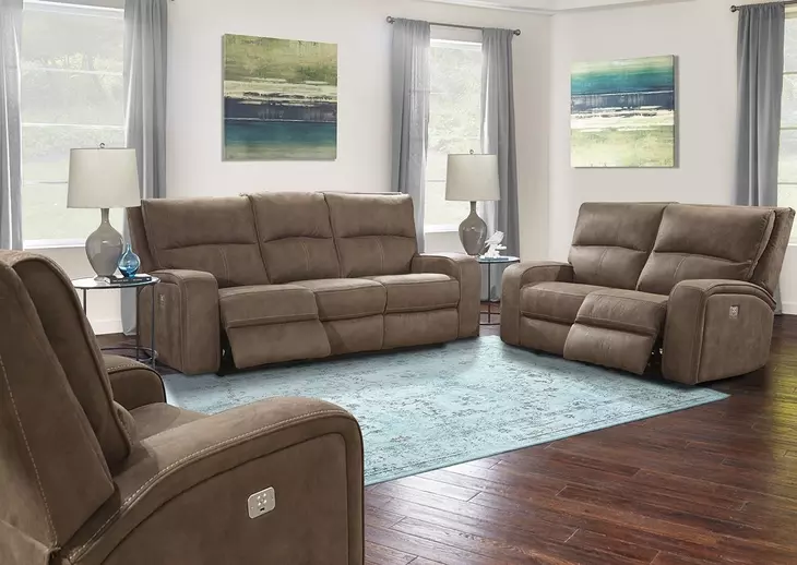 Polaris Kahlua Dual Power Reclining Sofa