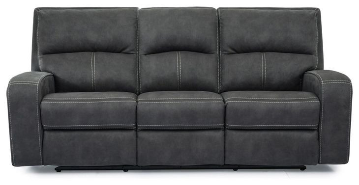 Polaris Slate Performance Fabric Power Reclining Sofa