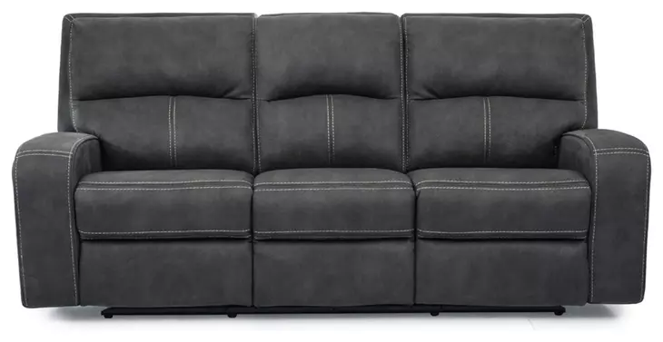 Polaris Slate Performance Fabric 85" Power Reclining Sofa