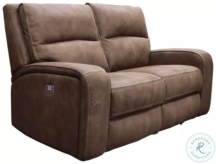Nova Kahlua Dual Performance Fabric Power Reclining Living Room Set