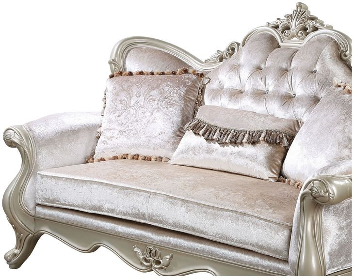 Monique Beige 72" Loveseat