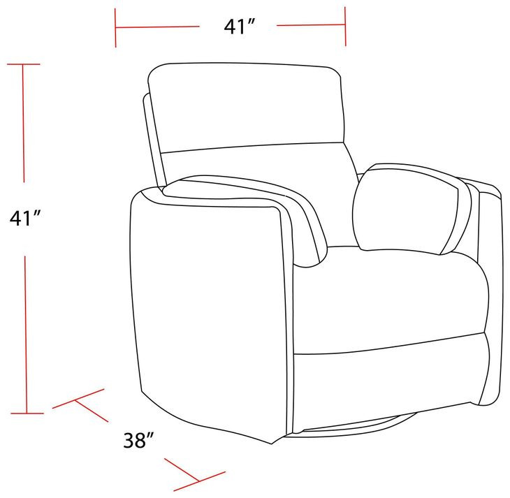 Radius Hickory Brown Leather Swivel Glider Recliner with Pillows