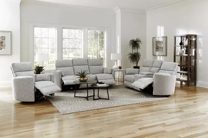 Radius Mineral Swivel Glider Power Recliner