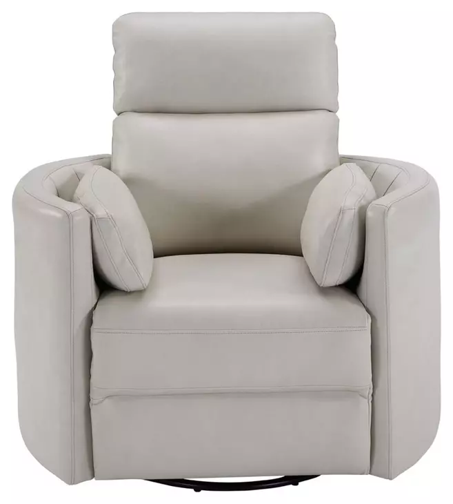 Radius Florence Ivory Cordless Swivel Glider Power Recliner