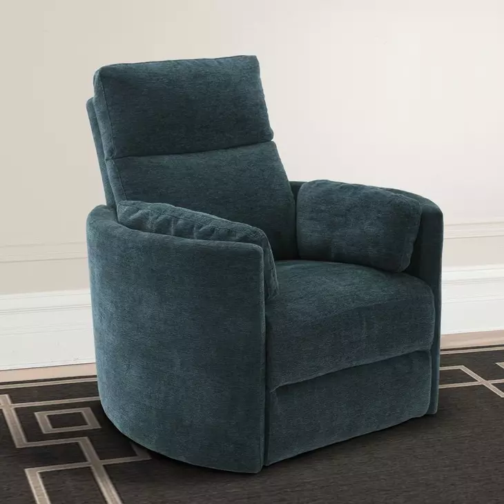 Radius Peacock Swivel Glider Power Recliner